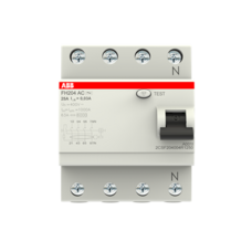 ABB 4P 25A 30MA AC-TYYPPI VIKAVIRTASUOJAKYTKIN